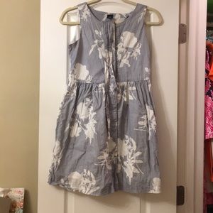 Blue and white Gap dress